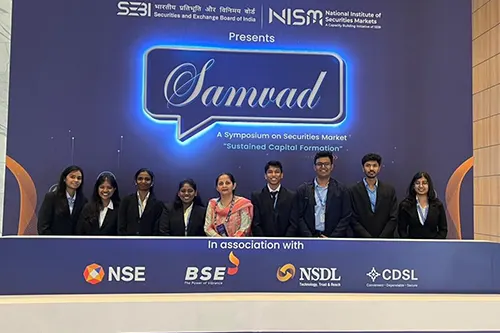 Samvad: A Symposium on Securities Market is organised by SEBI and NISM in association with NSE, BSE, NSDL and CDSL
