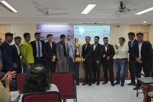 Felicitation Ceremony of LLIM Cricket Team