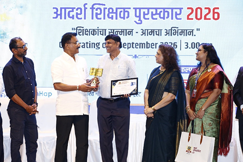 LLIM Faculty Members Honoured with Best Teacher Awards at Atharva University, Mumbai